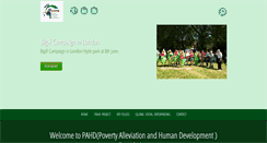 Desktop Screenshot of povertyalleviationhd.org